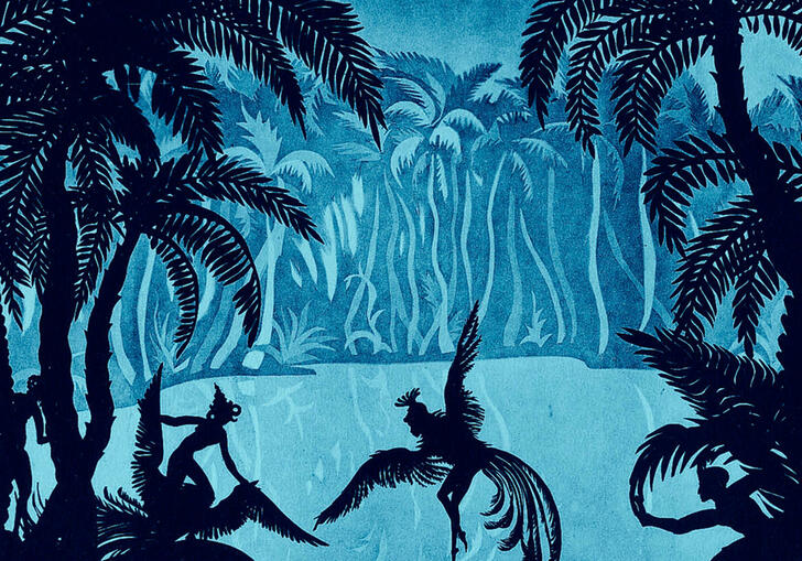 Still from The Adventures of Prince Achmed