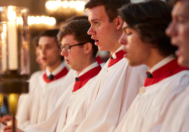 Members of the Choir of King's College, Cambridge