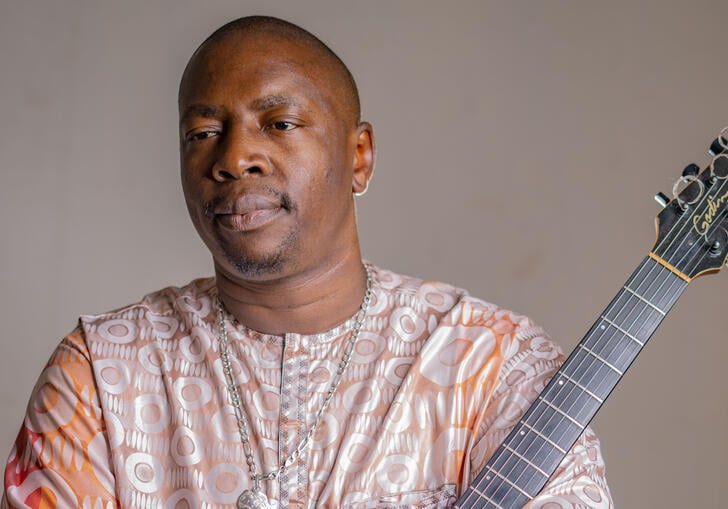Photo of Malian music artist Vieux Farka Touré