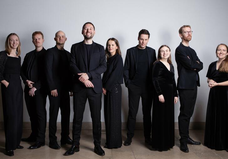 Marian Consort dressed in black