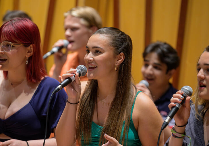 Guildhall jazz singers