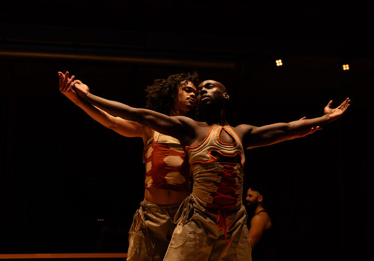 Two dancers