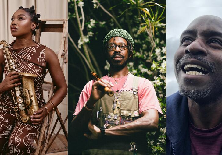 Image of Shabaka, Camilla Goerge and Jason Yarde