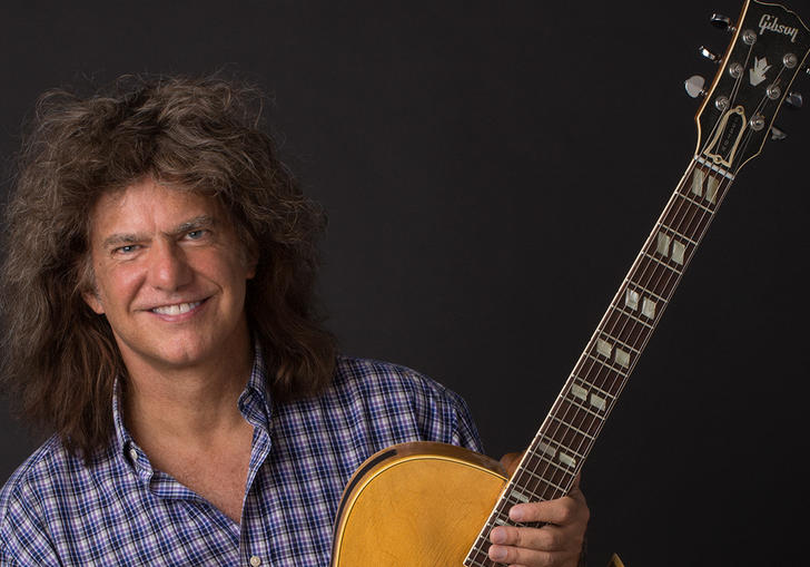 Pat Metheny and his beloved guitar