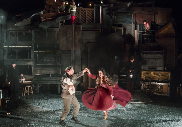 Woyzeck in Winter: Patrick O’Kane as Woyzeck and Camille O’Sullivan as Marie