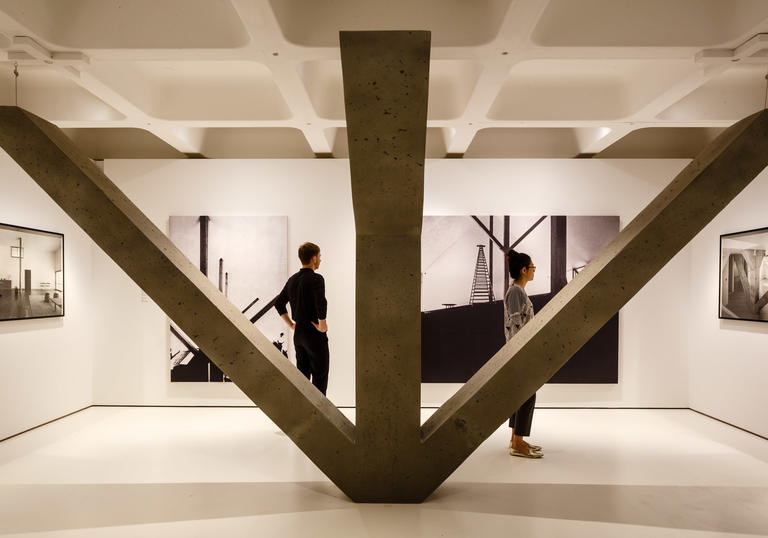 A photo of The Japanese House, Architecture and Life after 1945, Installation at Barbican Centre.