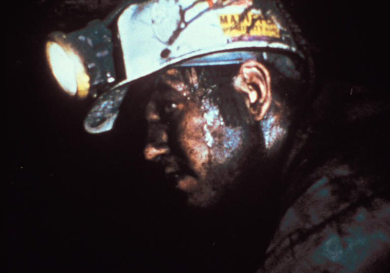 A still from Barbara Kopple's Harlan County