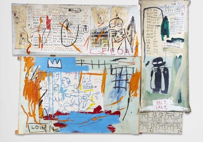 Painting by Jean Michel Basquiat 