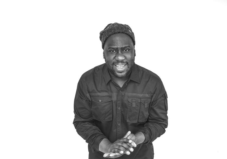 A very happy Robert Glasper