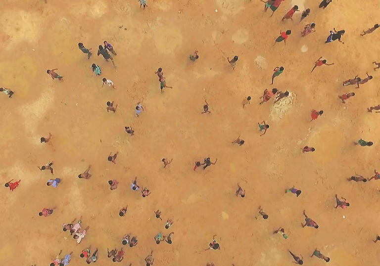 A still from Ai Weiwei's Human Flow