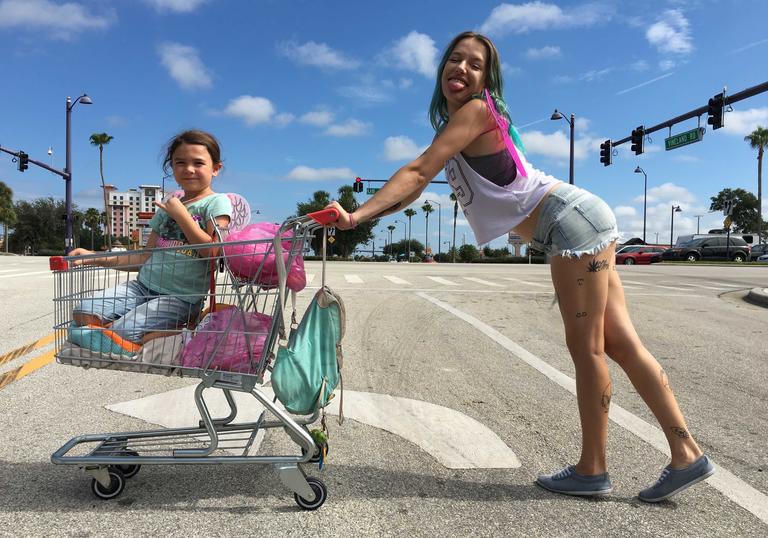 A still from Sean Baker's The Florida Project