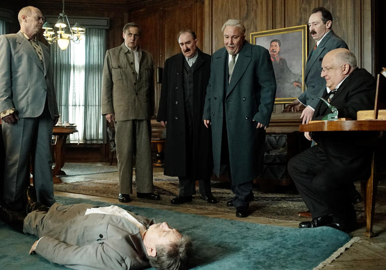 A still from Armando Iannucci's satire The Death of Stalin