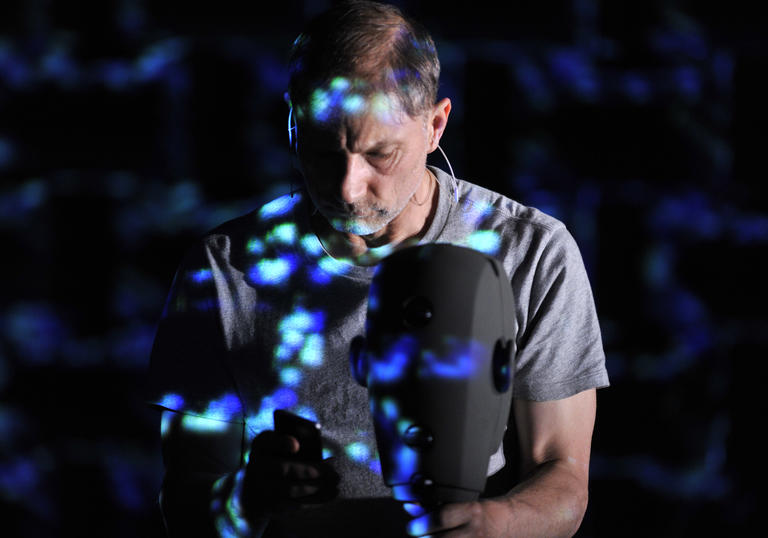 Simon McBurney in The Encounter