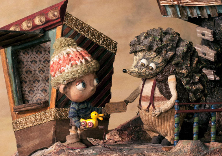 A still from The Kid and The Hedgehog part of LIAF 2017