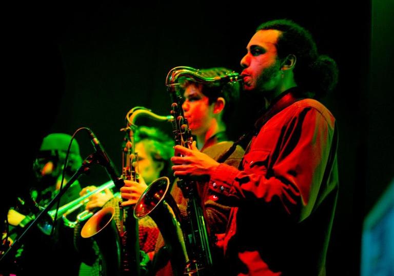 Photo of Young Big Jazz Band performing