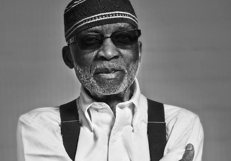 Ahmad Jamal wearing his shades