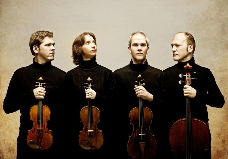 Casals Quartet 2018 group in black