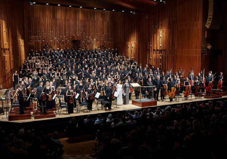 The Guildhall Symphony Orchestra in the Barbican Hall