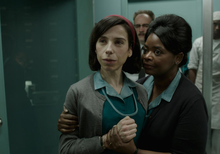 Octavia Spencer and Sally Hawkins star in The Shape of Water