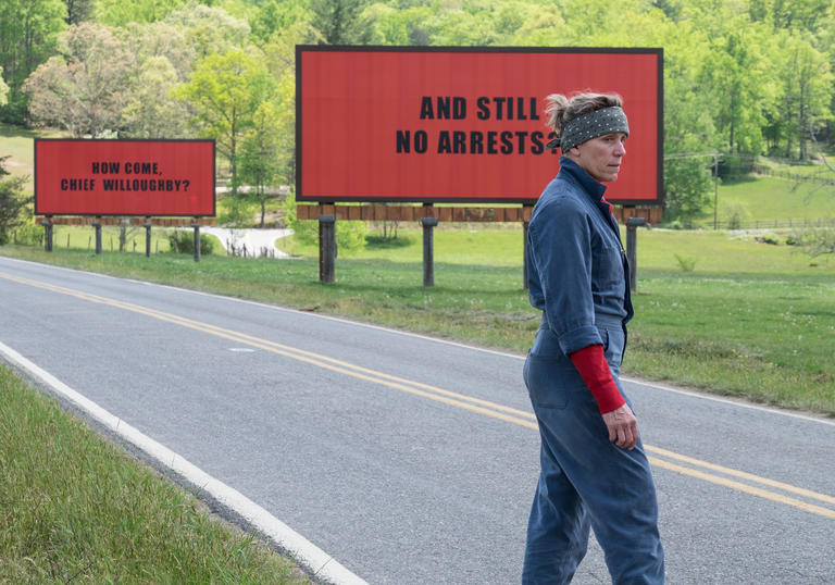'How come, Chief Willoughby?' Frances McDormand in Three Billboards