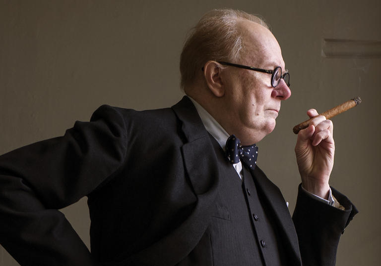 Gary Oldman is Winston Churchill in Darkest Hour