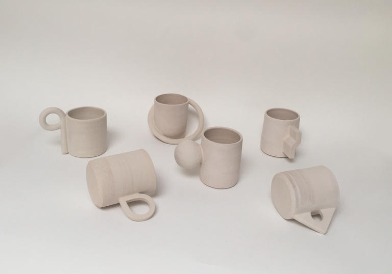 hundred mug project detail of ceramic mug by milo made ceramics