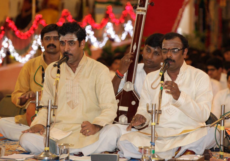 The Malladi Brothers singing