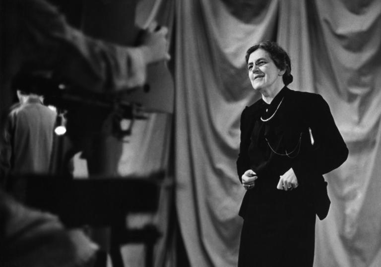 Nadia Boulanger B&W portrait