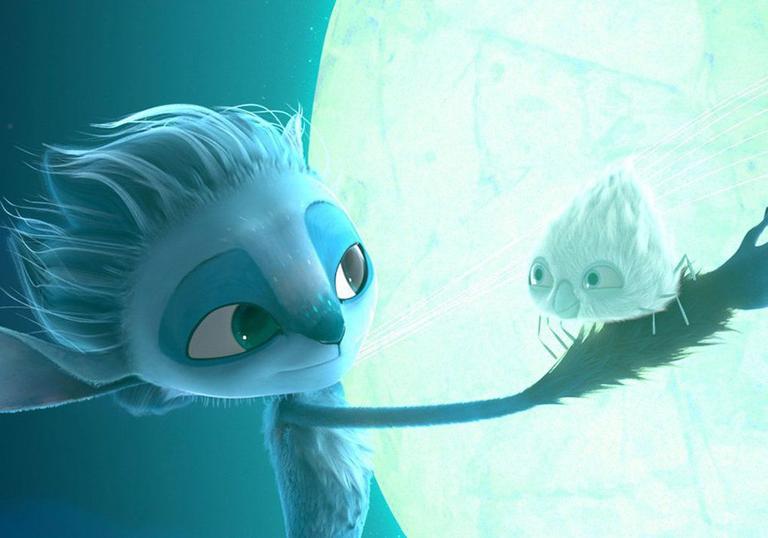 Mune and a little furry pal