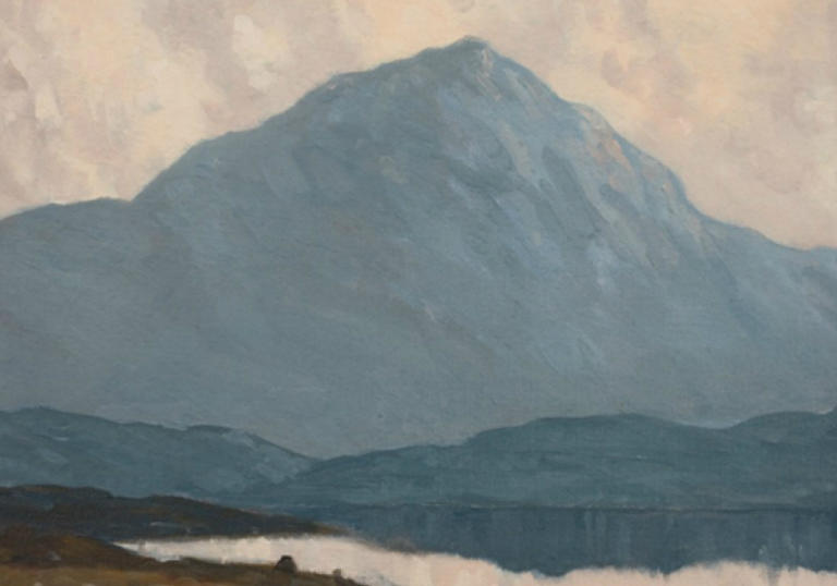 Errigal - a painting by Paul Henry