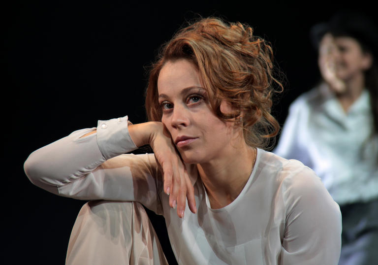 A production still from Stage Russia's Uncle Vanya