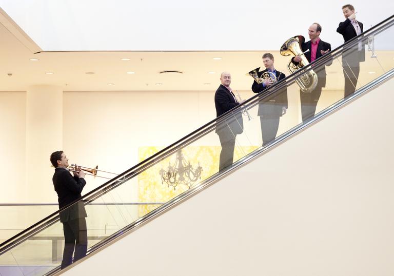 Onyx Brass perform at the Guildhall School