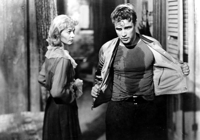 Marlon Brando in Elia Kazan's A Streetcar Named Desire