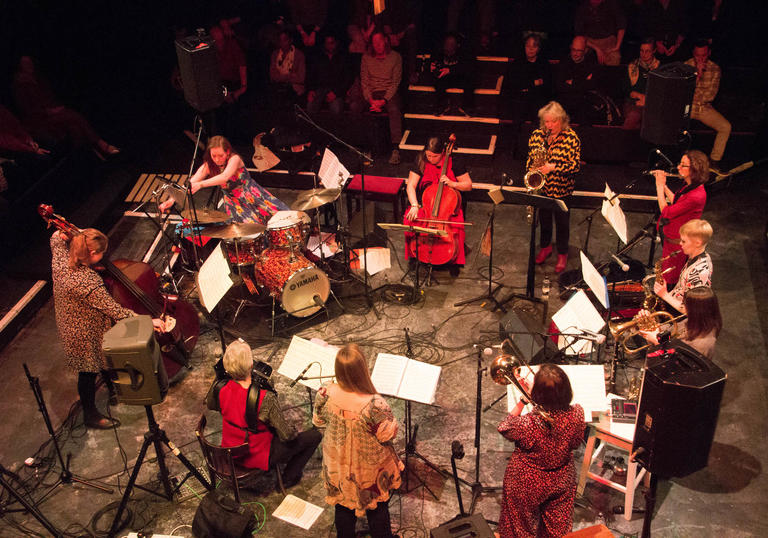 Issie Barratt’s Interchange at the Guildhall Jazz Showcase