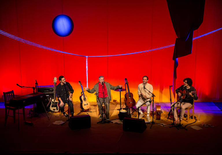 Caetano Veloso and family performing live