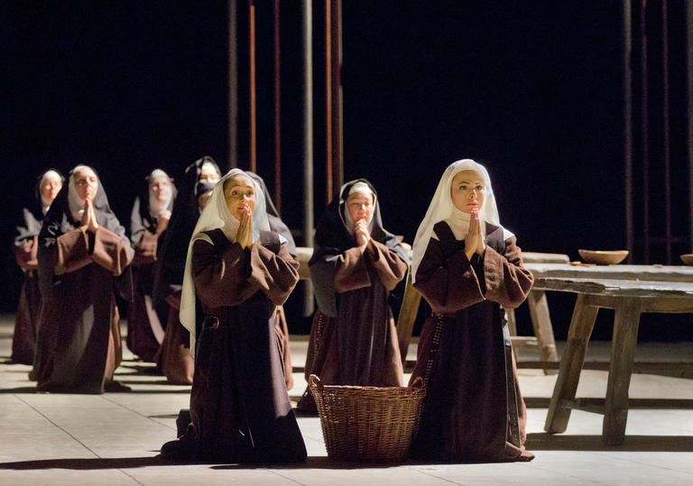 From the Metropolitan Opera's production of Dialogues des Carmélites