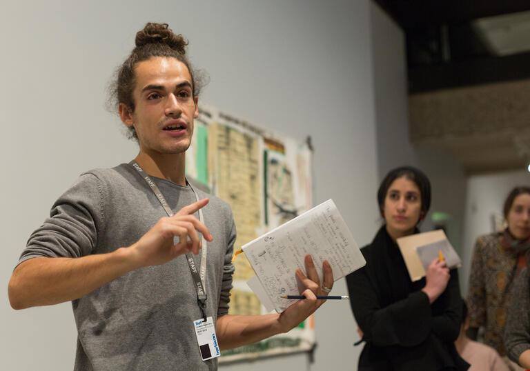 basquiat young barbican tour