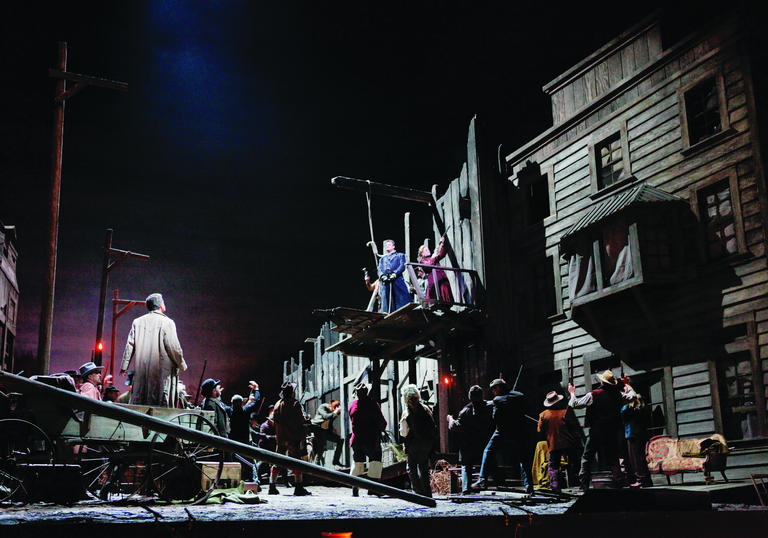 From the Metropolitan Opera's production of La Faniculla del West