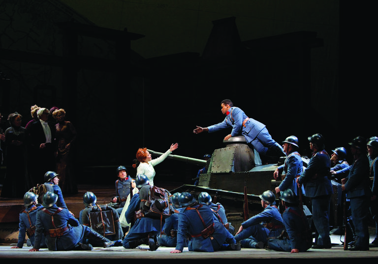 From the Metropolitan Opera's production of La Fille du Régiment