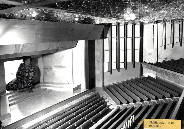 The Hull Of A Large Ship Barbican