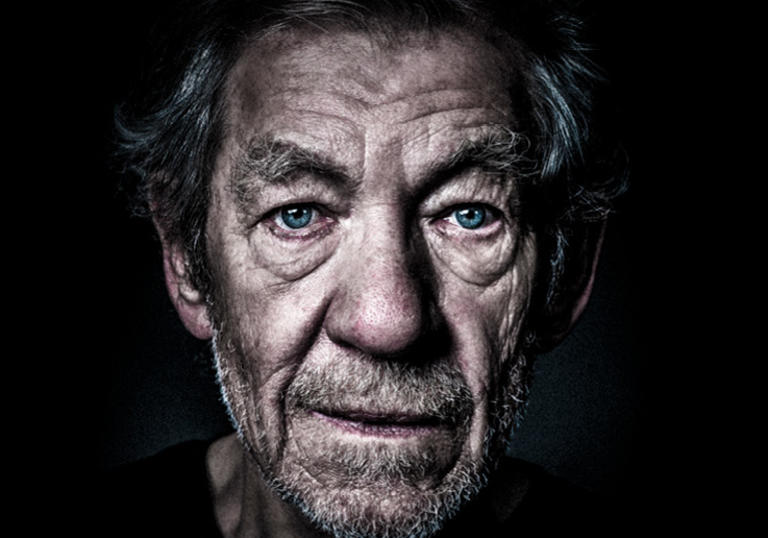 Ian McKellen as King Lear