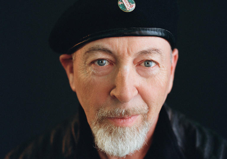 Richard Thompson enjoys wearing berets 