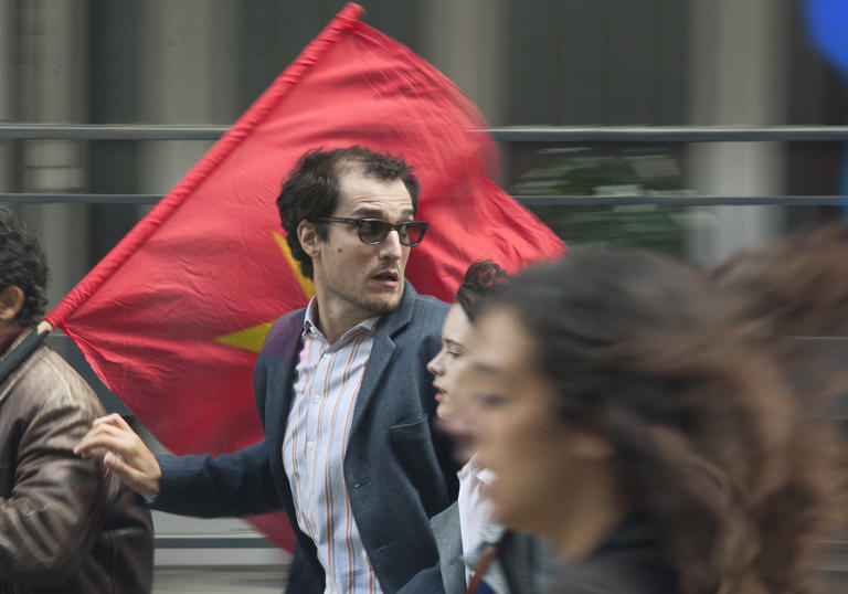 Michel Hazanavicius's take on Jean Luc Godard's political awakening