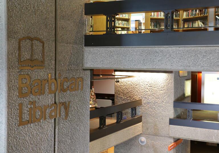 Photo of Barbican Library