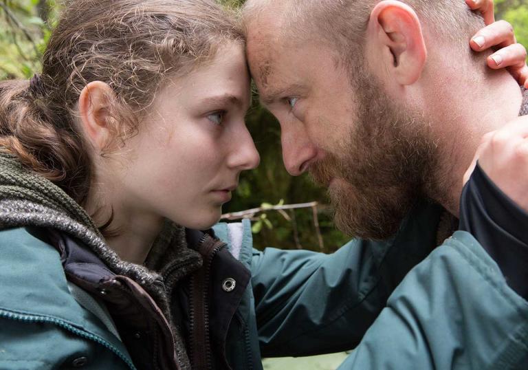 Ben Foster and Thomasin McKenzie star in Leave No Trace