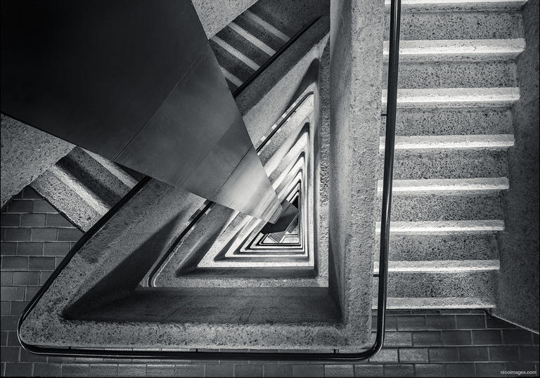 Image of Barbican Brutalist Architecture by Nicholas Triantafyllou