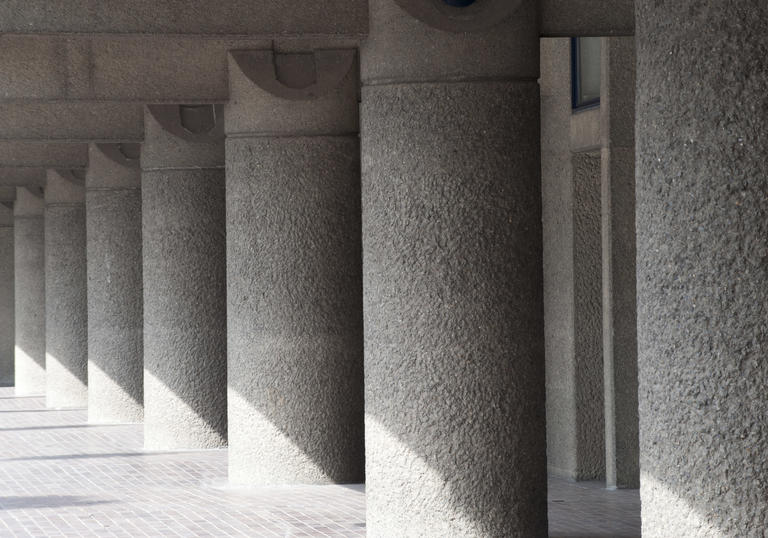 Image of Barbican Brutalist Architecture by Nicholas Triantafyllou