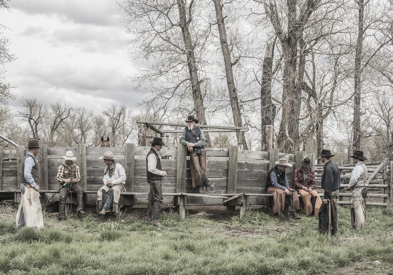 Trails of the West, Greg Bos, Images of the American Cowboy,