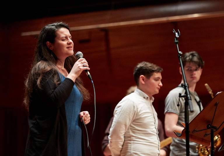 Guildhall singers celebrate Jazz Voice