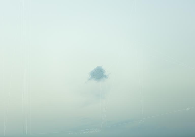 Four Clouds by artist Trevor Paglen